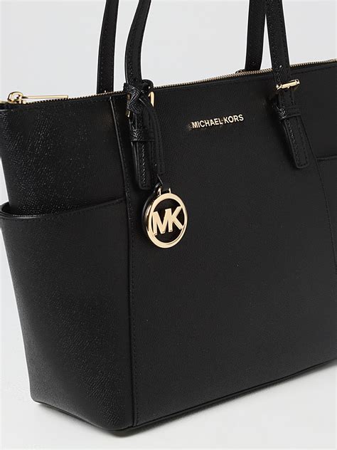 michael kors taschen schwarz|michael kors tragetasche.